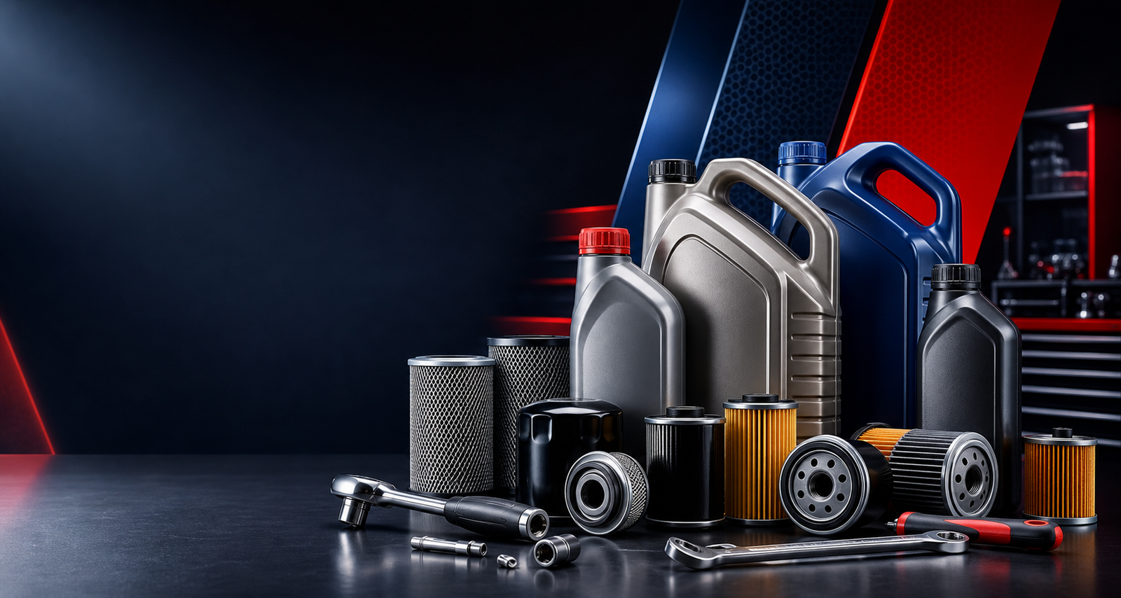 Línea de lubricantes y filtros para venta mayorista